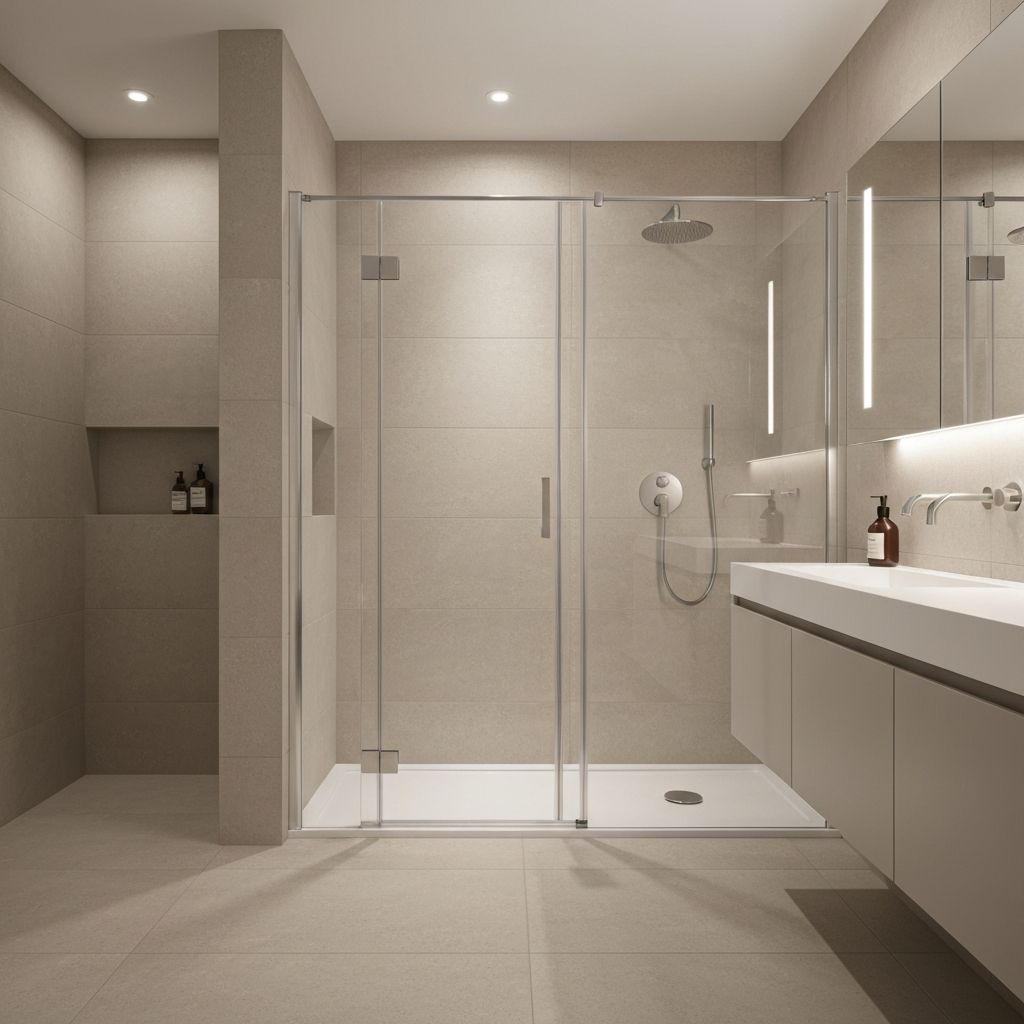 Modern bathroom fitting